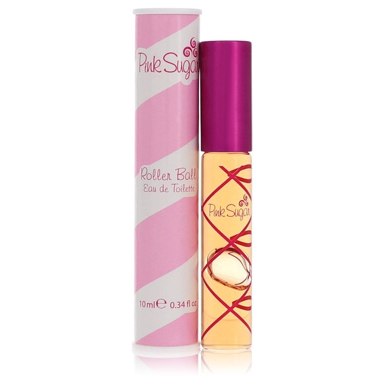Pink Sugar Perfume by Aquolina Roller Ball .34 oz for Women - Authentic Fragrance - Discount Women Perfume or Cologne Fragrance